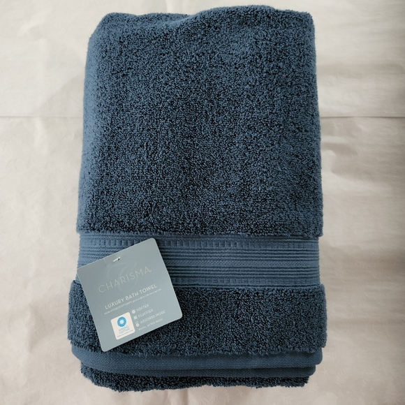 Charisma Bath Nwt Charisma Teal Plush Bath Towel Soft Poshmark